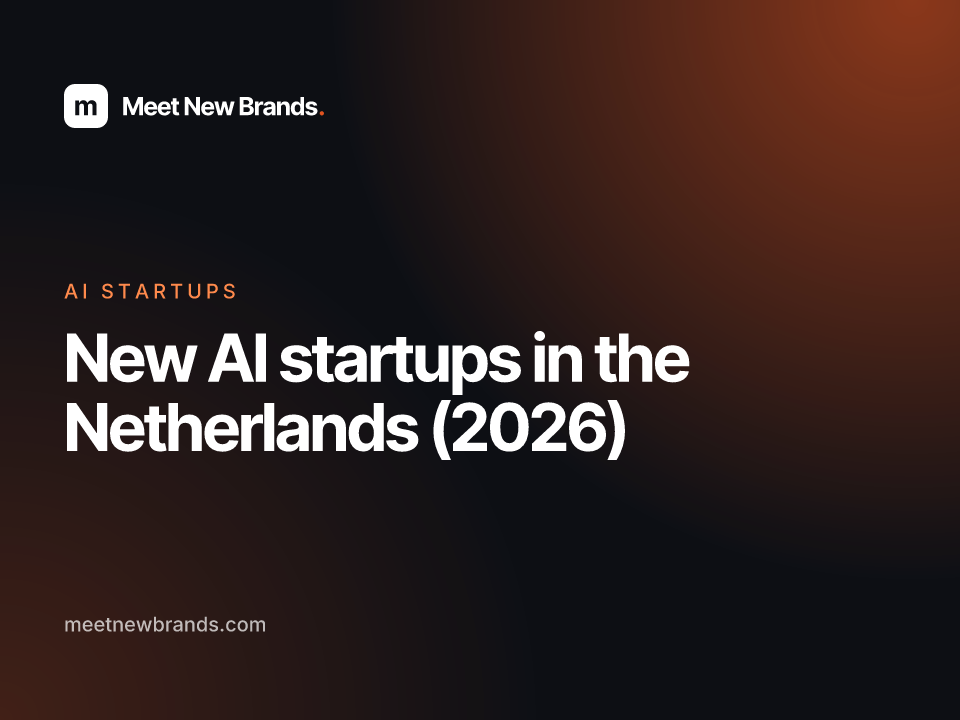 New AI startups in the Netherlands (2026)