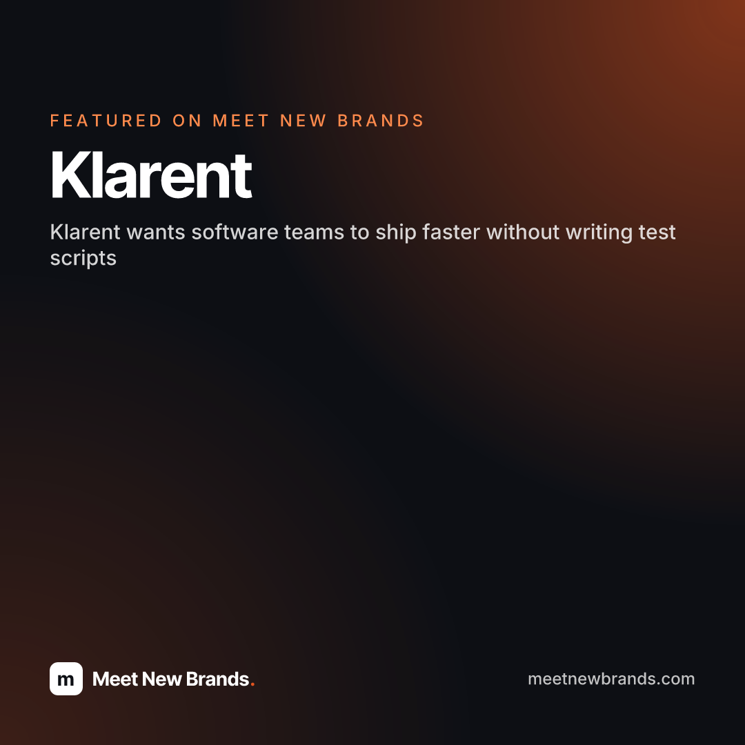 Klarent featured on Meet New Brands