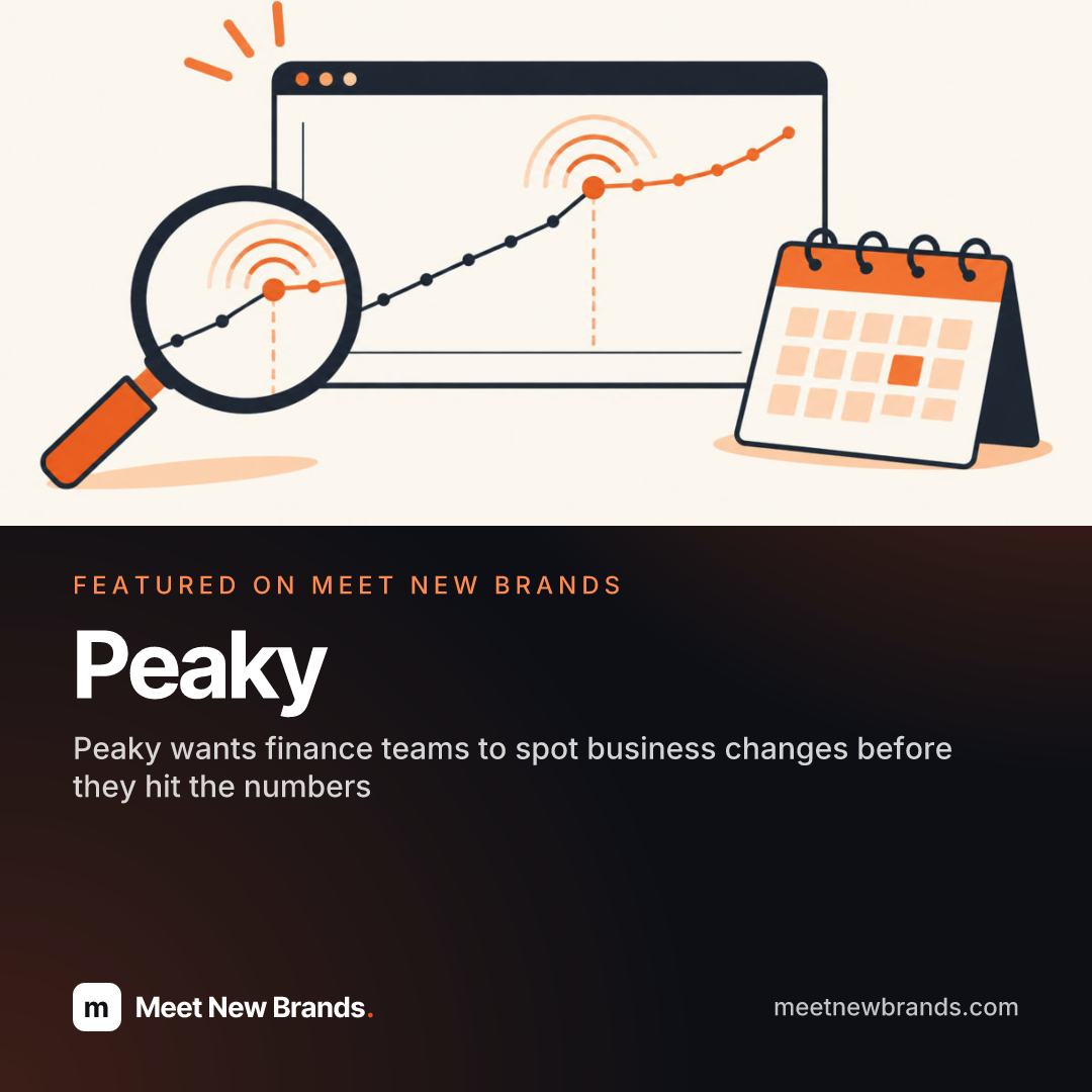 Peaky featured on Meet New Brands